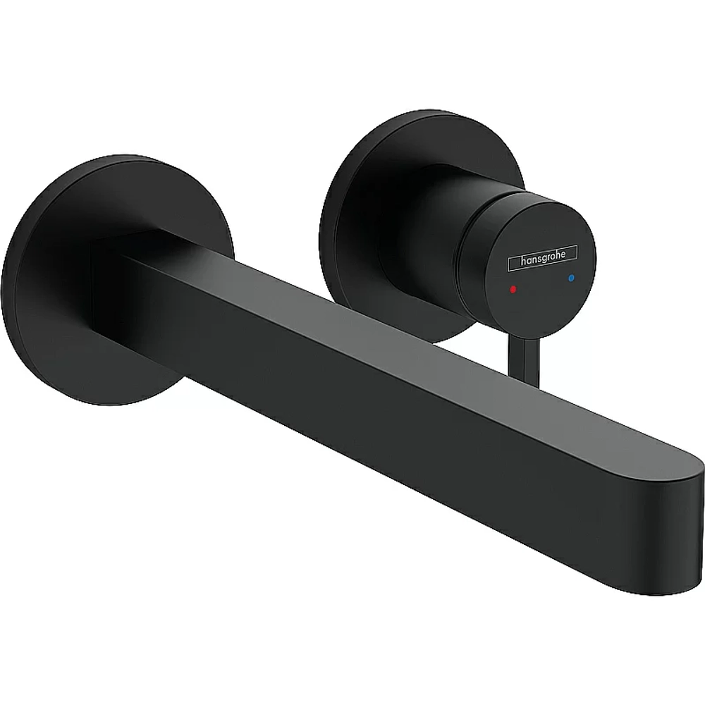 Смеситель для раковины Hansgrohe Finoris 76050670 черный матовый