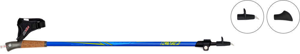 Палки для скандинавской ходьбы KV+ ALPS 2 2 section telescope pole
