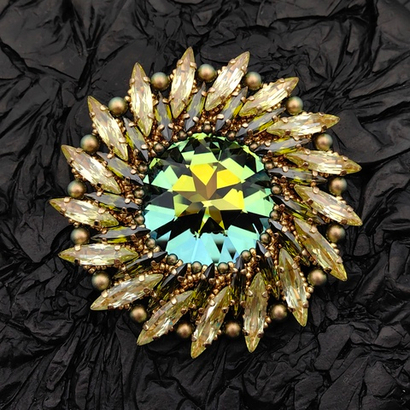 Мастер-класс по броши Eclipse