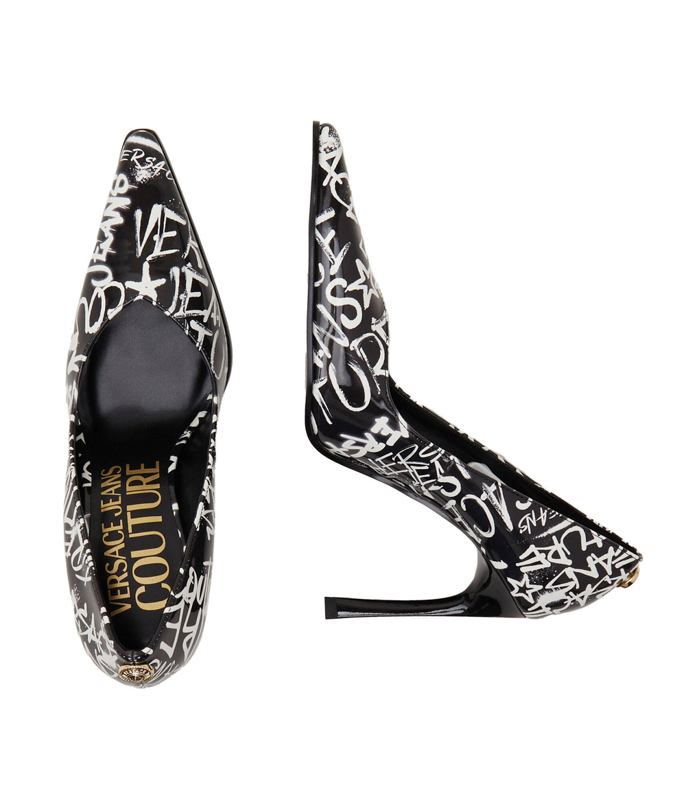 Туфли на шпильках Versace Jeans Couture - черный(75VA3S25ZS366)
