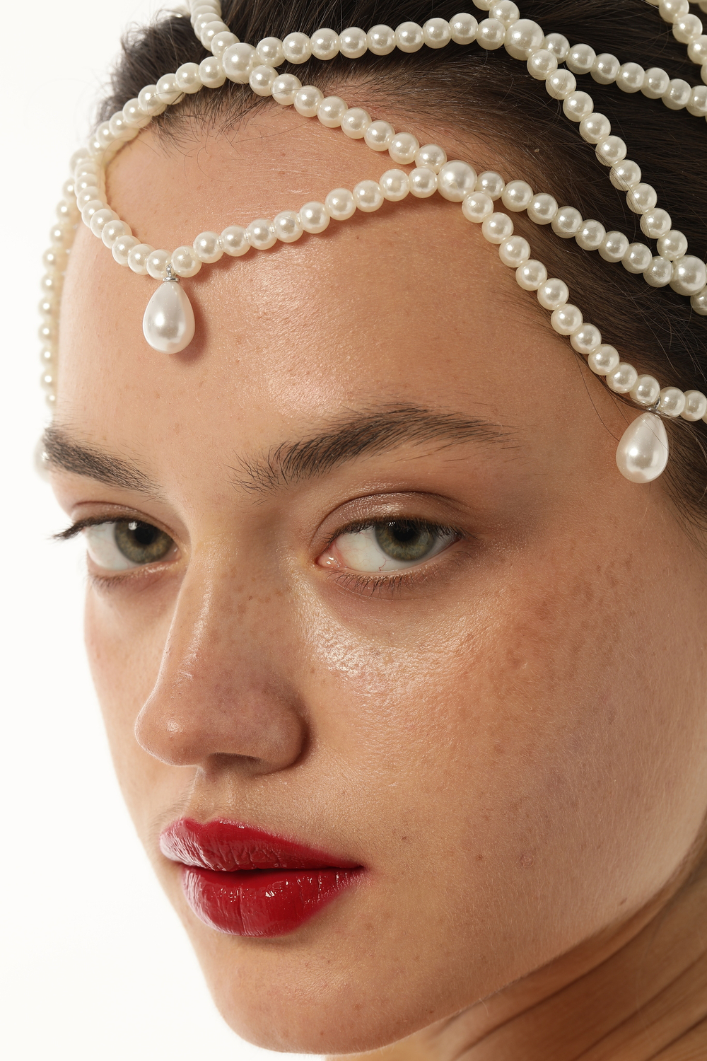 Шапка из жемчуга