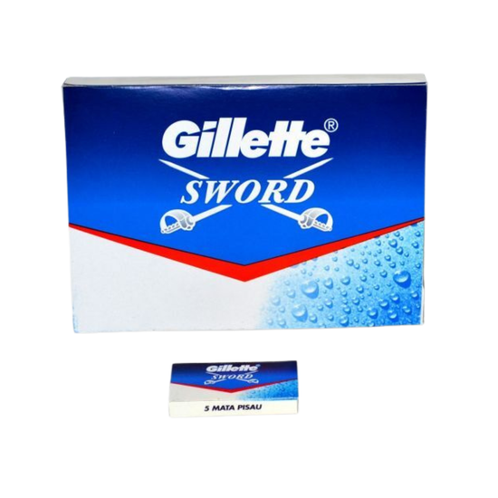 Лезвия для т-образного станка Gillette Sword 5шт