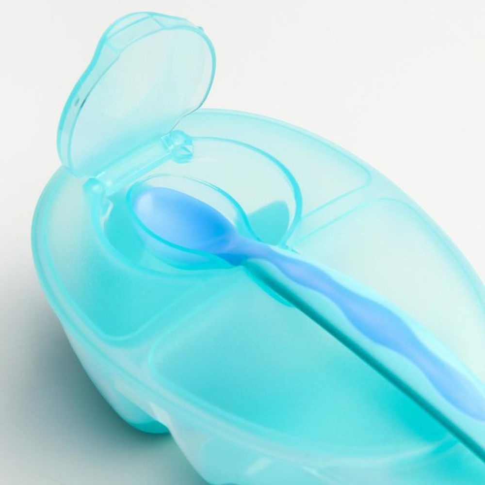 3978639 Набор детской посуды, 2 предмета: тарелка и ложка