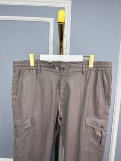 Льняной костюм Brunello Cucinelli