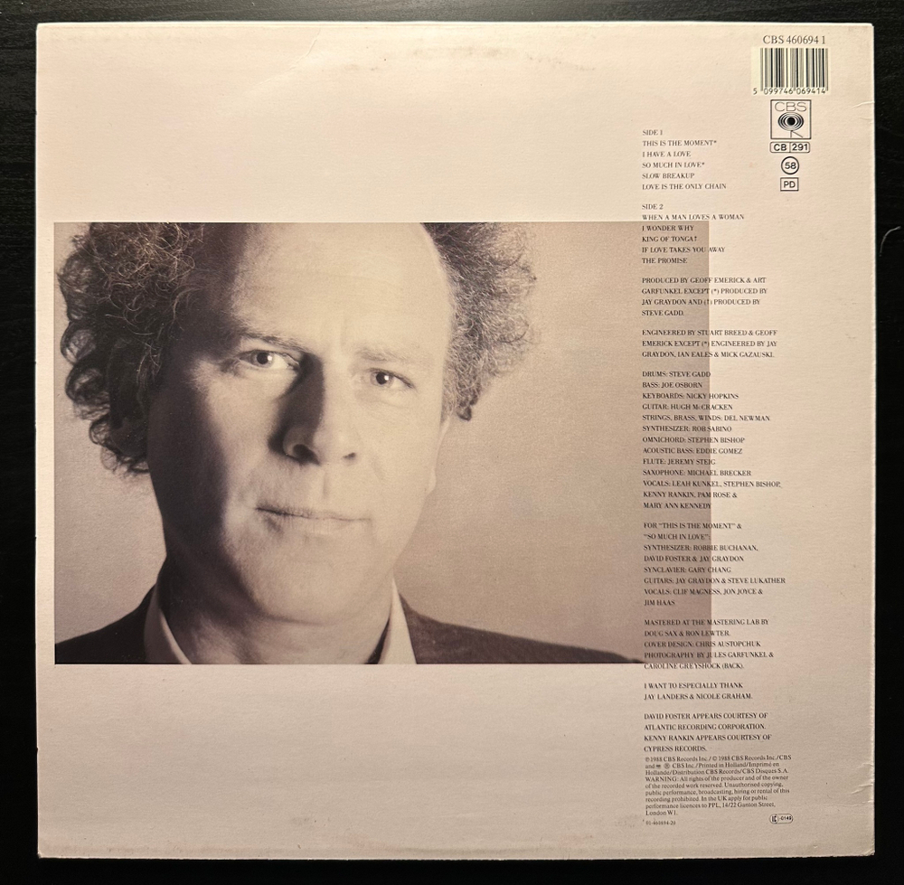 Art Garfunkel - Lefty (Голландия 1988г.)