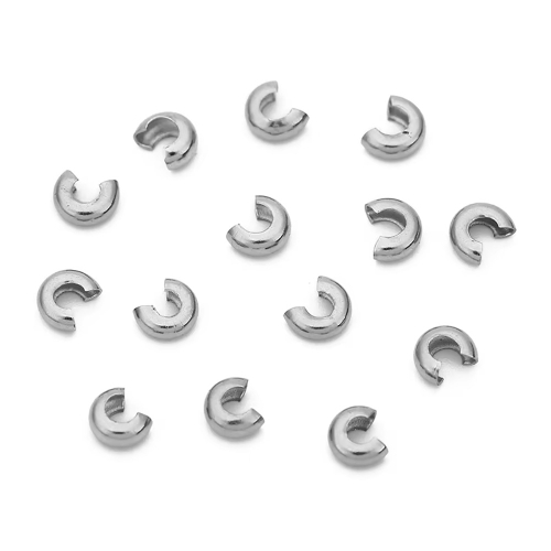 Укрывные бусины Радированные, для маскировки кримпа 3/5 мм