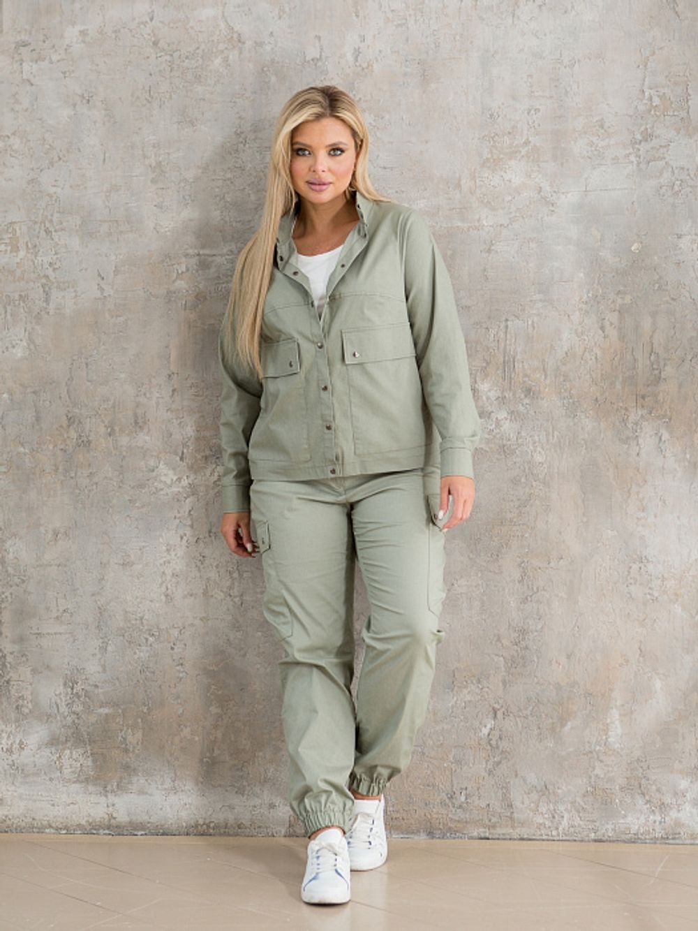 Жакет 1276 хаки Novita (Акция)