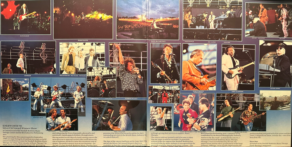 Сборник Knebworth - The Album 2LP (Англия 1990г.)