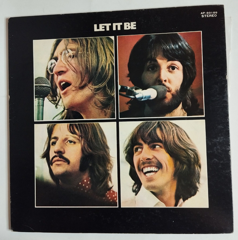 Винтажная виниловая пластинка LP The Beatles Let It Be (Japan 1974) (No Obi) (EX)