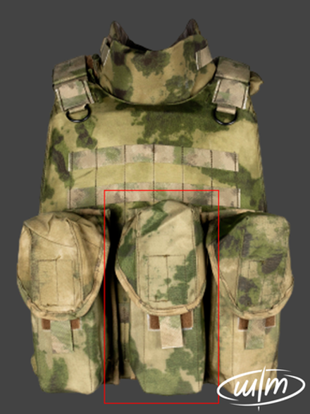 Подсумок АК из комплекта бронежилета Щёлковской Шелкоткацкой Фабрики. Мох