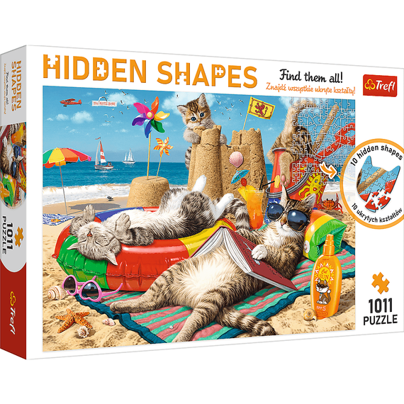 Puzzle &quot;1000&quot; -  Feline Holidays