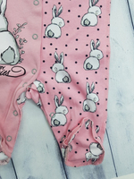 Комбинезон с царапками "Зайка в травке" (Карапуззики) (Размер: 62)