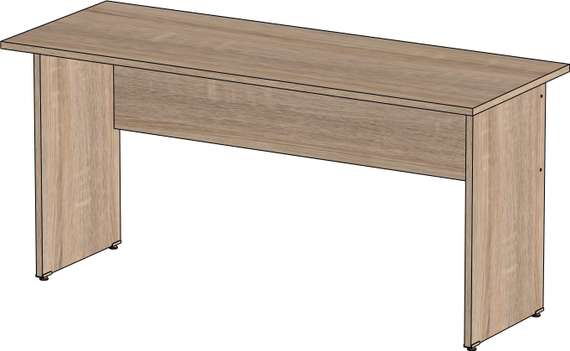Стол письменный Стандарт Про дуб сонома