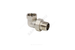Соединитель латунь никель американка Ду 15 (1/2") угловой ВР/НР VALFEX VF.098.N.012