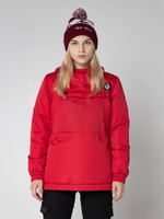 Анорак женский зимний Город Горький красный