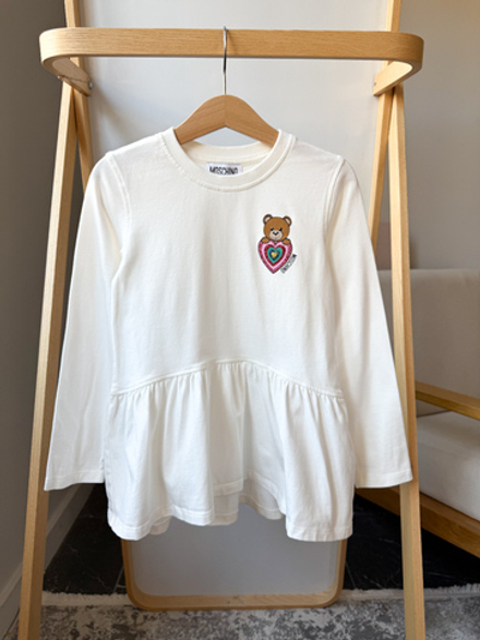 Хлопковый лонгслив Moschino, 116