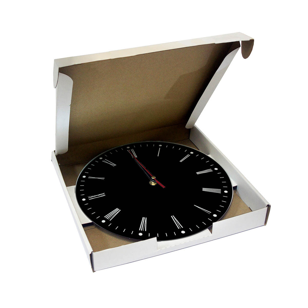 Настенные часы Ideal 925 черные