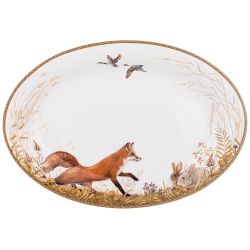 БЛЮДО ОВАЛЬНОЕ LEFARD "ОХОТА" 32*22 СМ (КОР=24ШТ.)