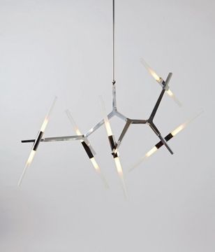 люстра ROLL&HILL Agnes Chandelier - 10 Lights ( silver )