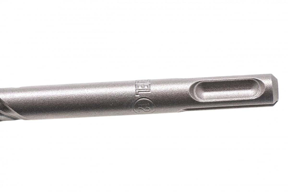 Бур по бетону, двойная спираль, Cobalt W-tip, 12x210 мм, SDS PLUS, серый