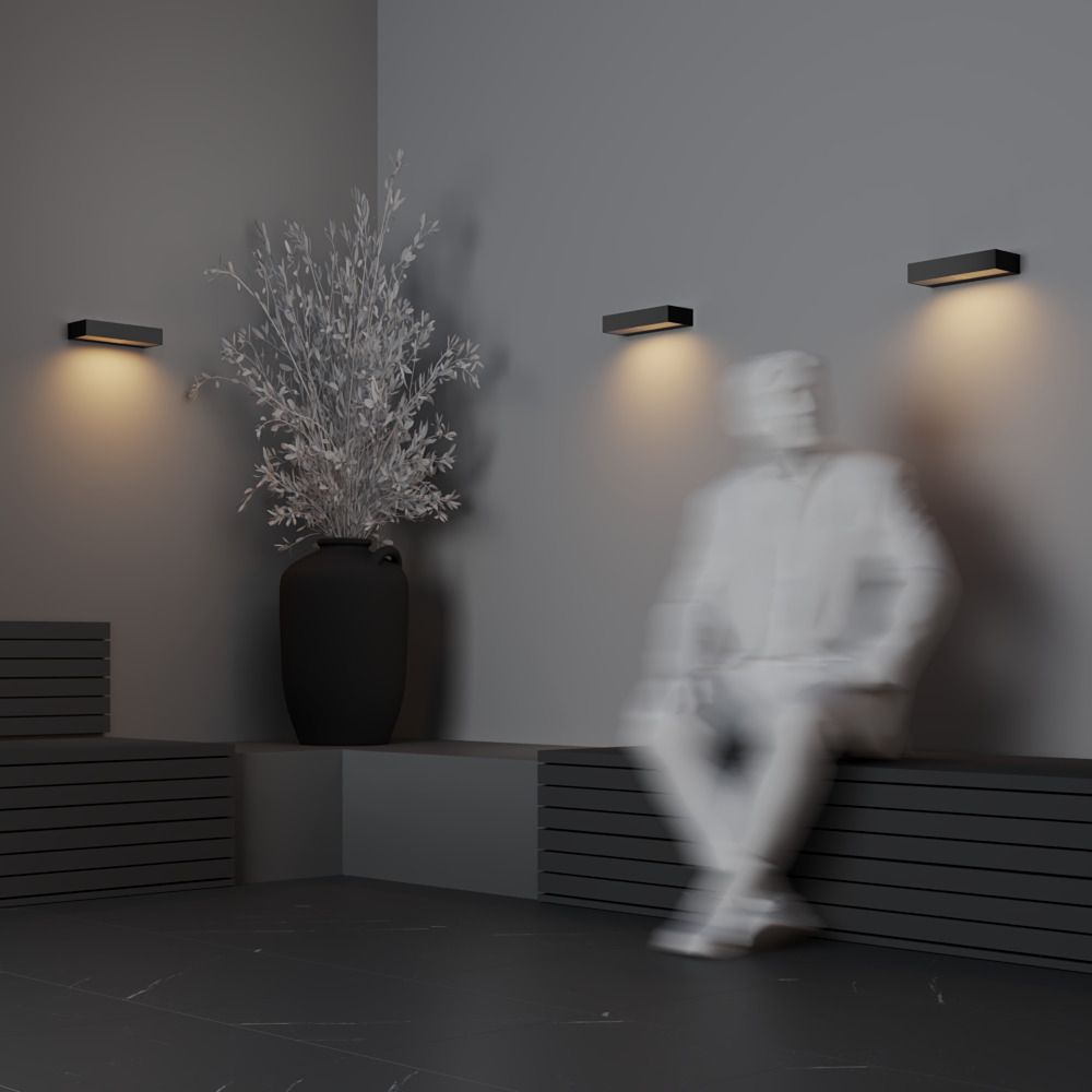 Уличный настенный светодиодный светильник Maytoni   O428WL-L10GF3K