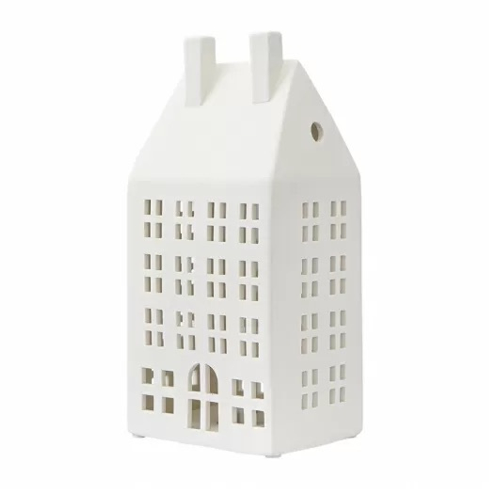 Домик из фарфора с подсветкой Aarhus из коллекции New Year Essential, 26,6 см