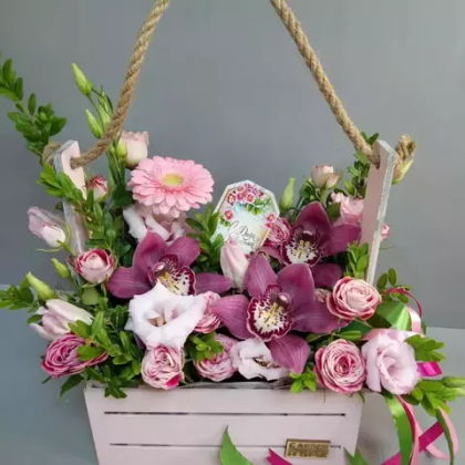 Ящик с цветами «Цветущий луг»