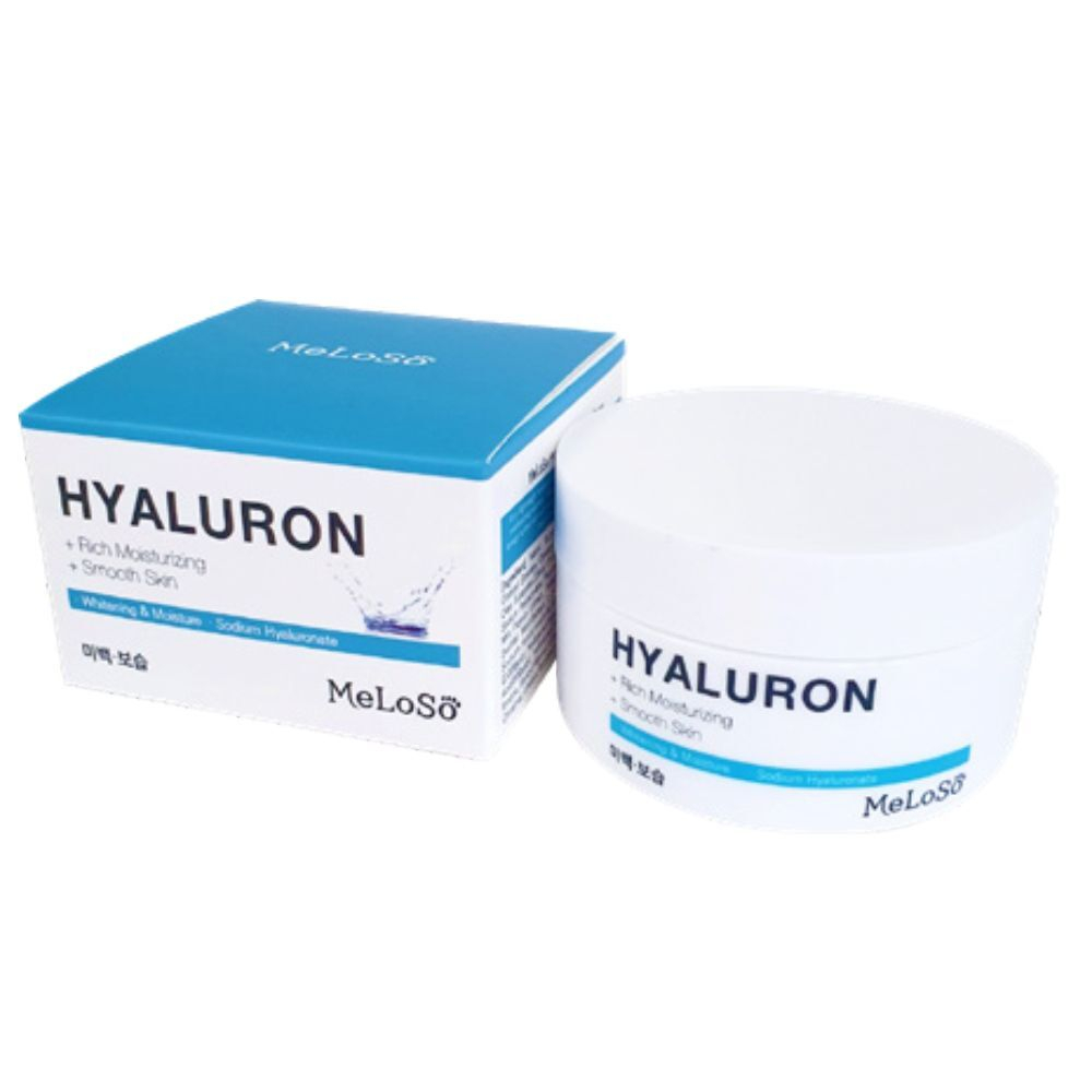 Meloso Cream Hyaluron Moisturizing Крем для лица увлажняющий с гиалуроновой кислотой, 100 мл (до 15.06.26)
