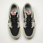 кроссовки Nike Air Jordan 1 Low x Travis Scott Light Grey