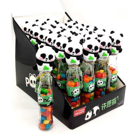 Конфеты - драже цветные в бутылочке с игрушкой, 35 гр