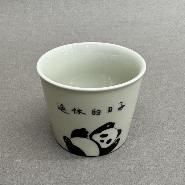 Чашка Панда, фарфор, 100мл