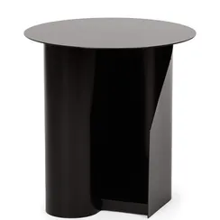 Кофейный стол Lymi диаметр 45, черный
