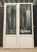 Дверь Пластиковая Б/У 225(в) х 148(ш) (Балконный блок)