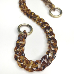 Ручка цепь пластиковая Леопард