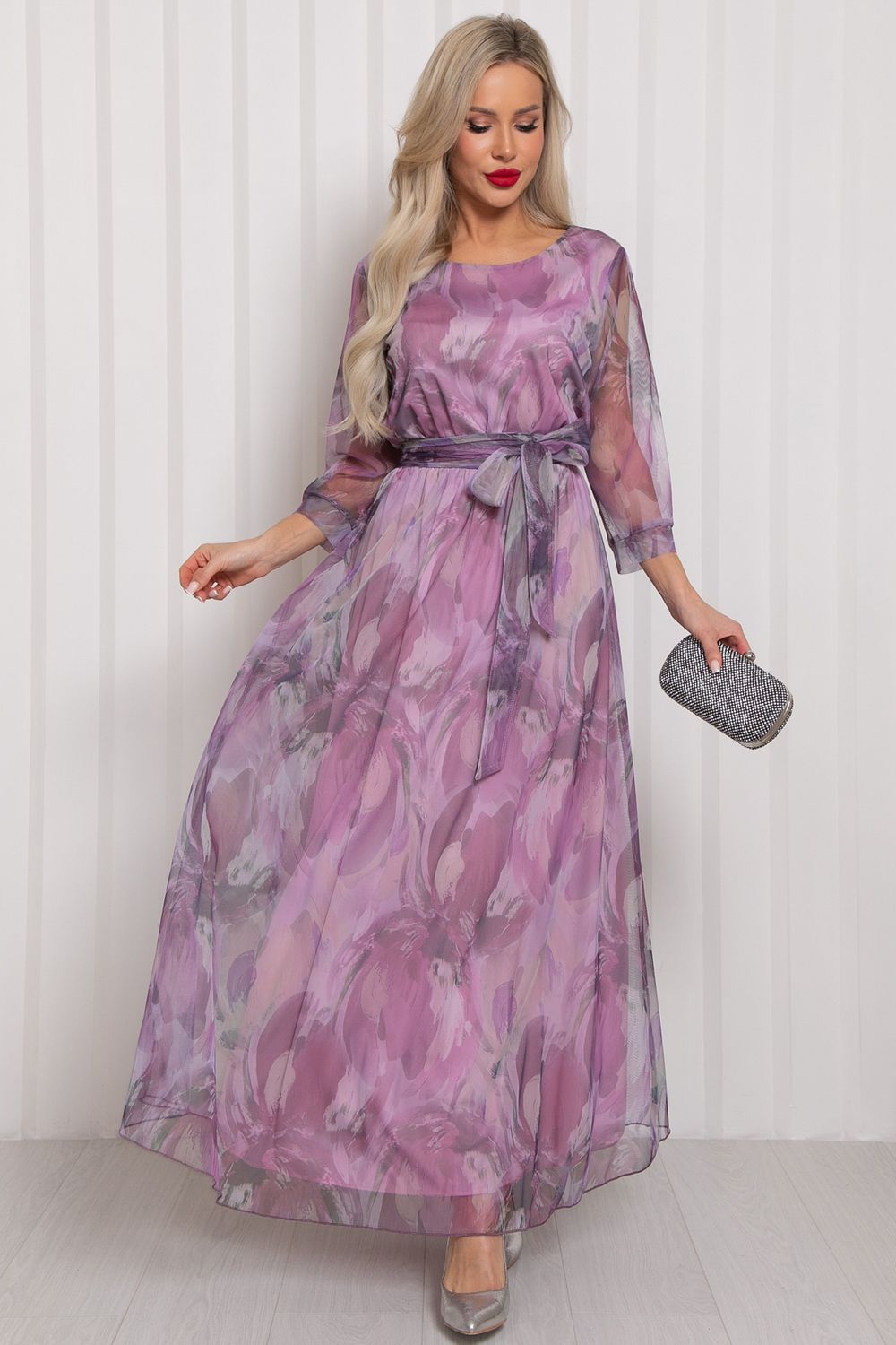 Платье Рафаэлла (пудровое) Р11-1233/2 Nikol