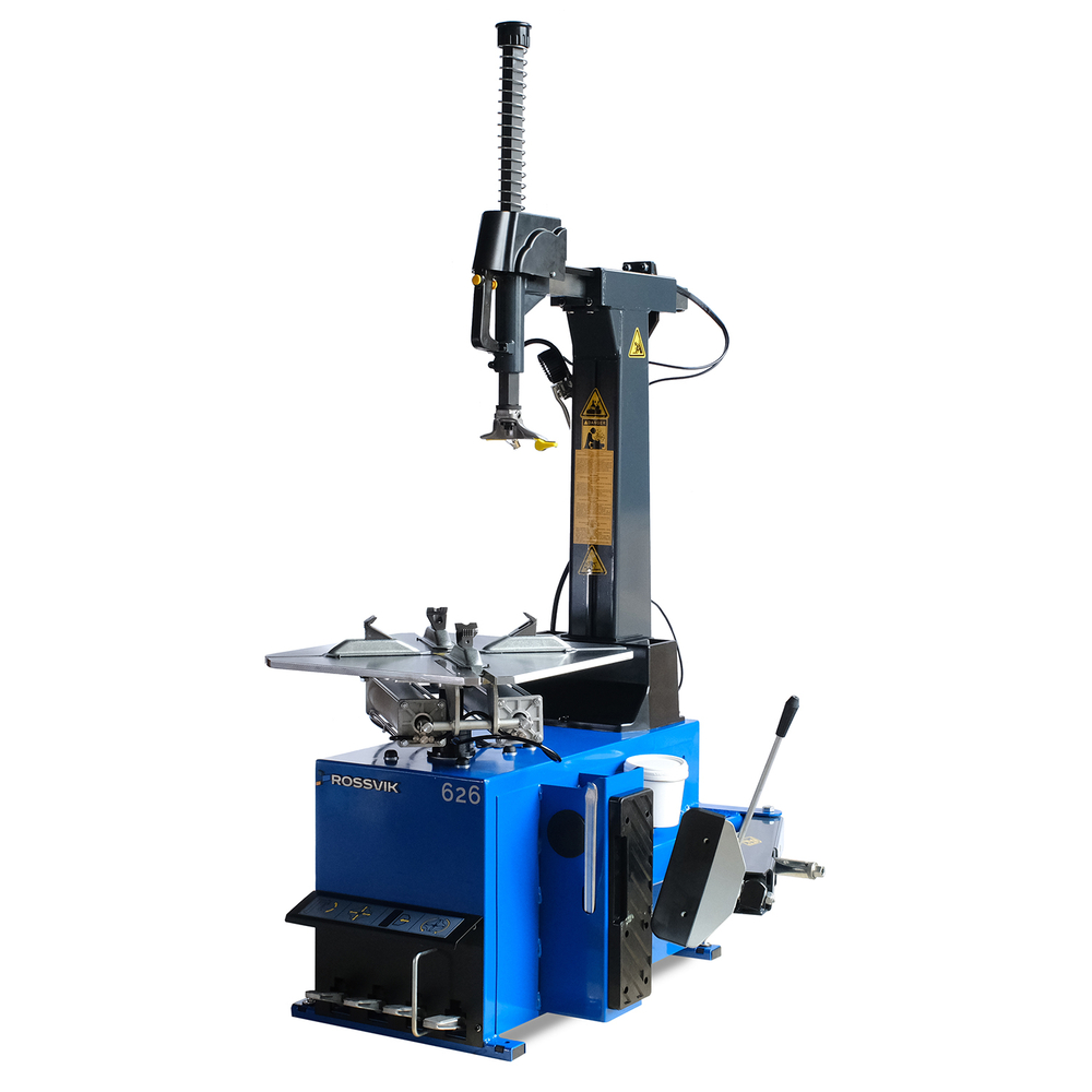 Станок шиномонтажный ROSSVIK V-626 2sp, авт., до 26", 380 В, синий