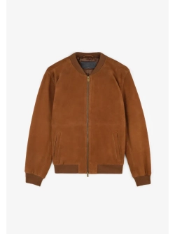 Куртка-бомбер из 100% кожи