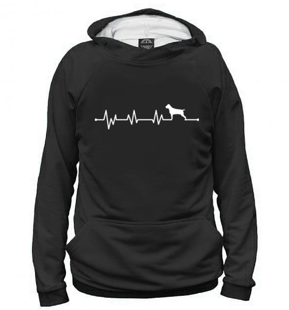 Толстовка "Кане Корсо - сердечный ритм"