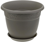 Кашпо /РЯБИНА/ с подставкой D130мм 0,8л, М 3052
