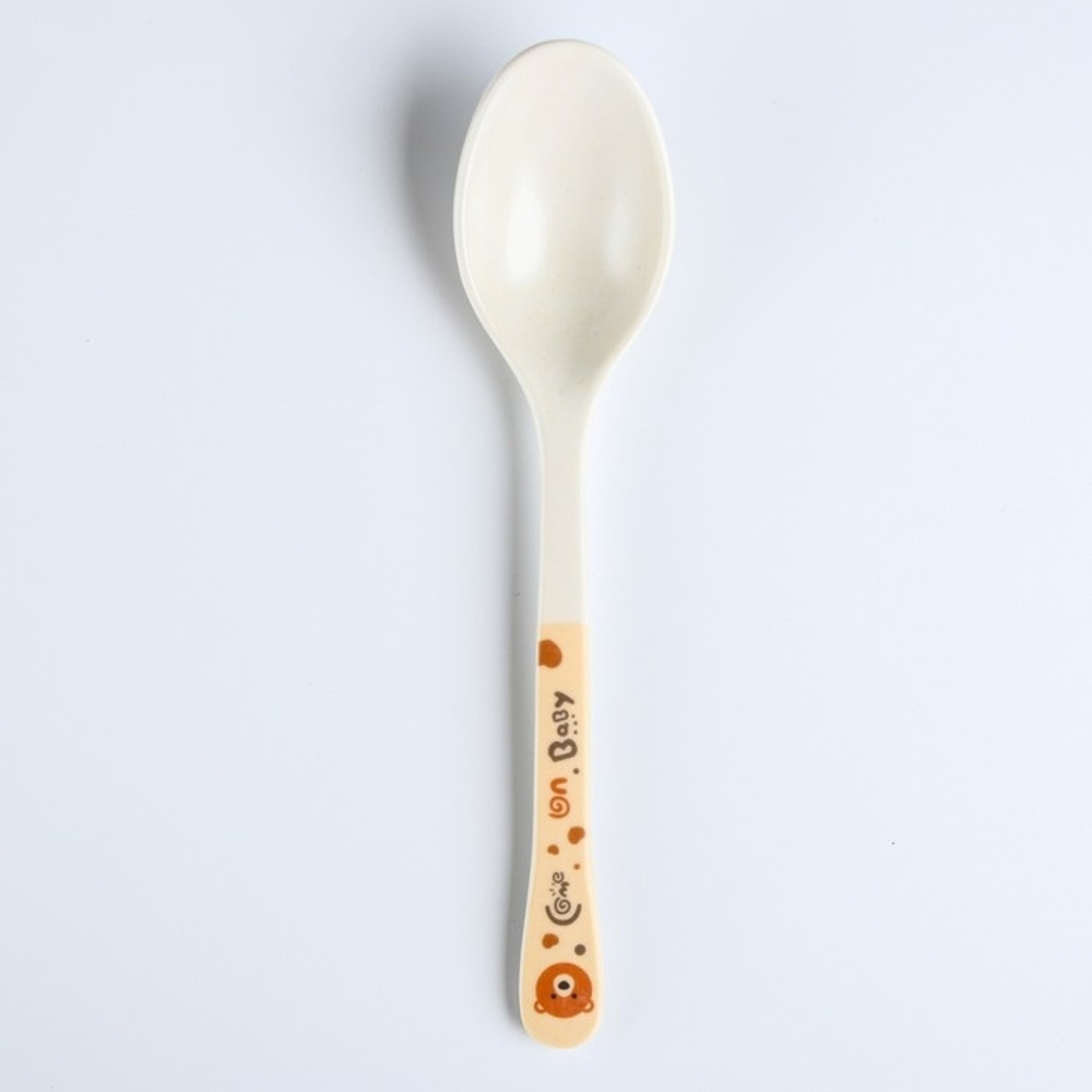 3973785 Ложка детская для кормления из бамбука