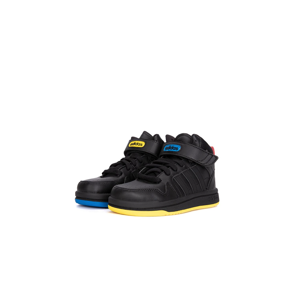 Adidas Postmove Mid "Black Yellow Blue"
