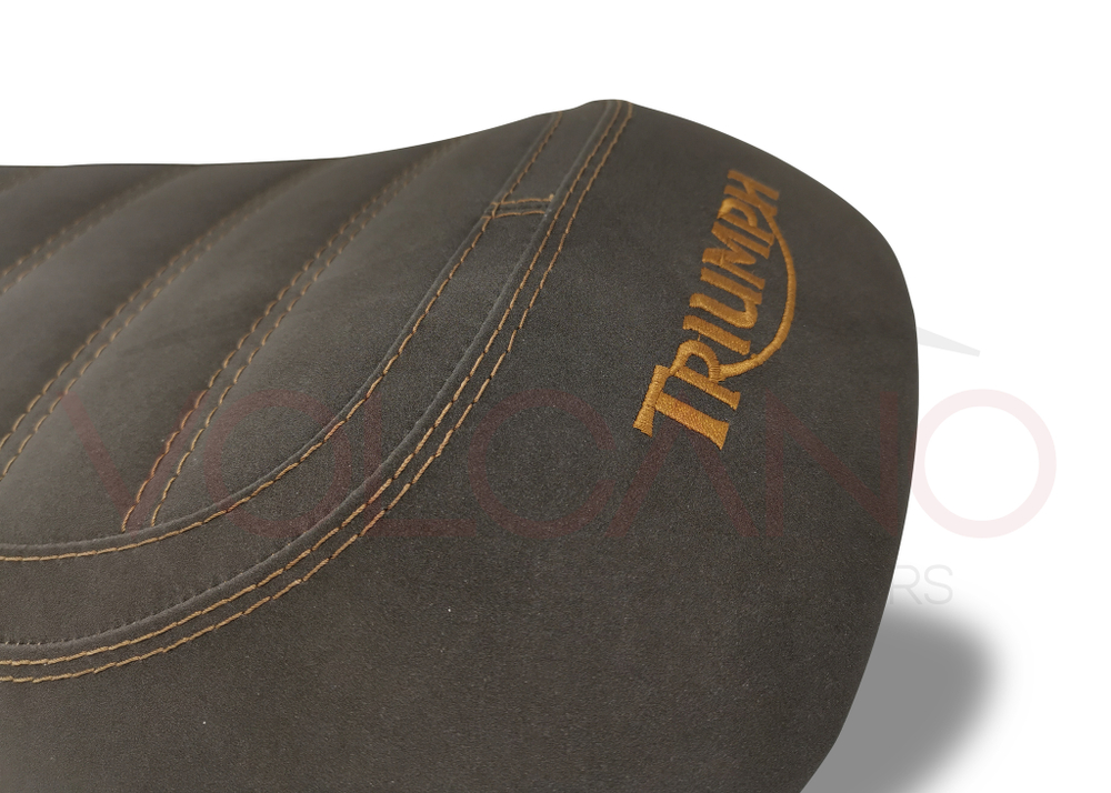 Triumph Street Scrambler 2017-2020 Volcano комплект чехлов для сидений Противоскользящий
