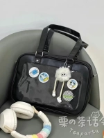 Сумка через плечо с прозрачным окошком