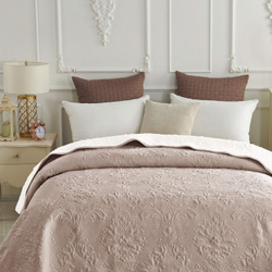 Плед 220х240 Sofi De MarkO Вивальди розовый