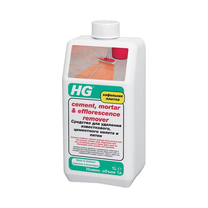 HG Средство для удаления известкового, цементного налета и пятен 1 л.
