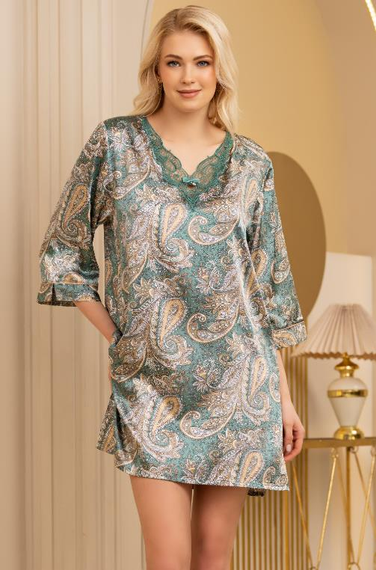 Туника шелковая MIA-Amore DONATELLA 3125 Донателла черная