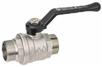 Кран шаровый BUGATTI 3/4" НР-НР с ручкой