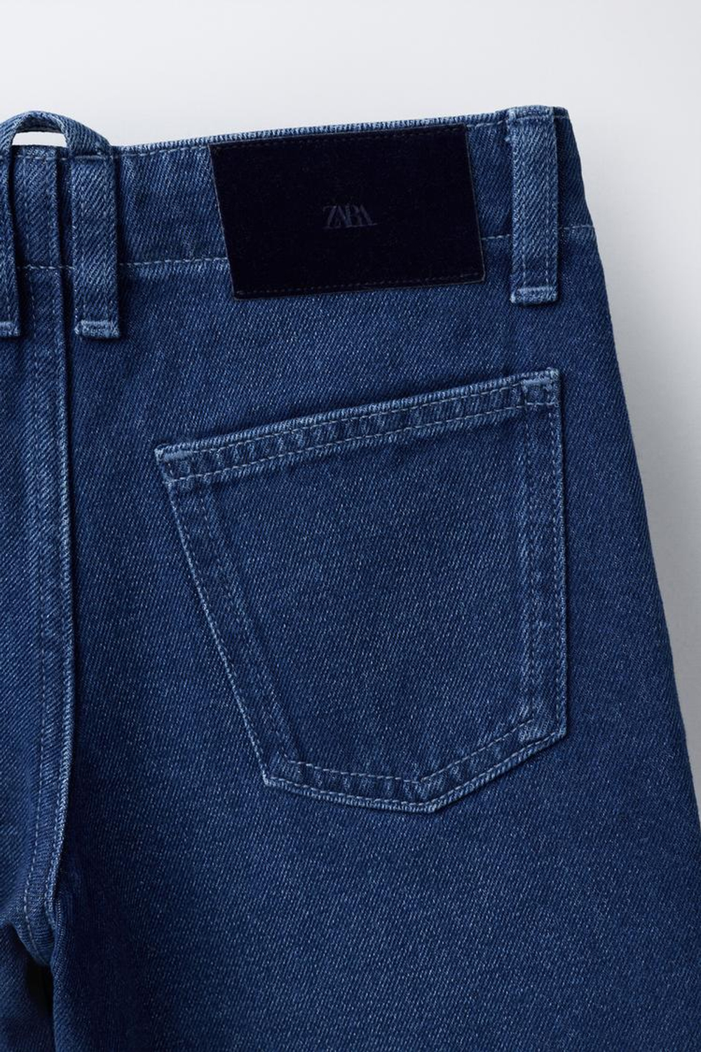 ZARA ДЖИНСЫ-КЮЛОТЫ, НЕОНОВЫЙ СИНИЙ