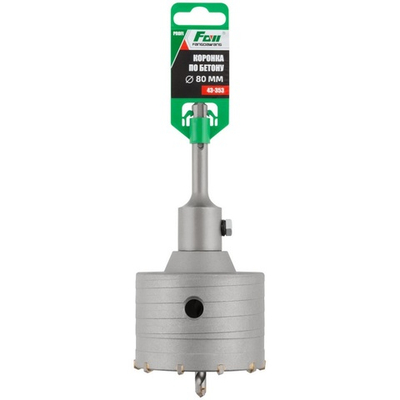 Коронка Cutop SDS Plus,FDW 80 мм по бетону   43-353