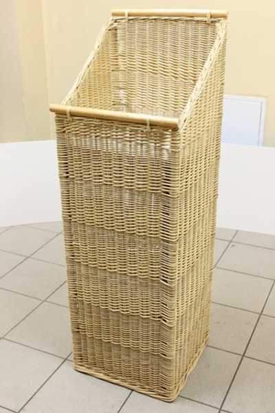 Корзина для выкладки прямоугольная высокая Арт №6018